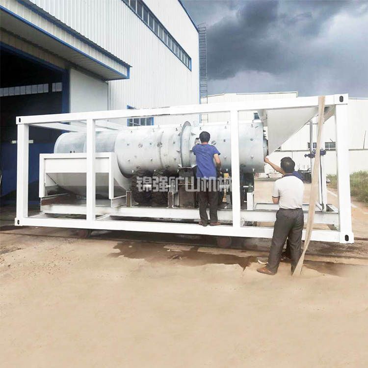 筒形洗礦機(圖1) 筒形洗礦機(圖1)