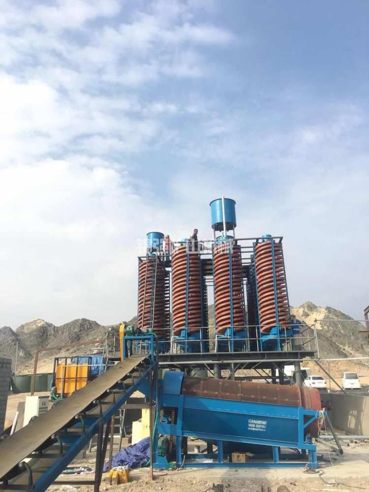 螺旋溜槽(圖1) 螺旋溜槽(圖1)