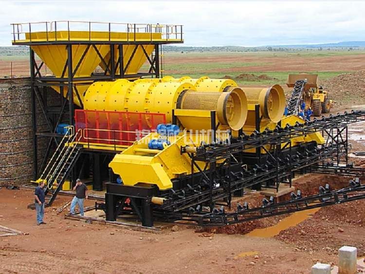 氧化金礦全套選礦生產(chǎn)線